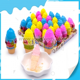 compresser les bonbons avec des bonbons pétillants