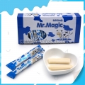 70 bonbons mous à la saveur de lait blanc 