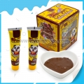 20 g de confiture de chocolat au goût de fraise sucrée en tube 