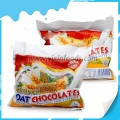 10g 40pcs sachet emballage individuel chocolat à l'avoine 