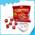Fournisseur de sucre candi en cube au goût de fraise fraîche 