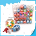 Vente chaude surprise oeuf crayon jouet presse bonbons 