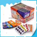 Bonbons durs aux fruits à 4 saveurs 