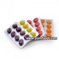 Bonbons durs aux fruits à 4 saveurs 
