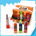 bonbons au soda et au rouge à lèvres 