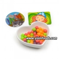 Bonbons aux baies fruitées avec carte jouet et autocollant 