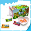 emballage sous blister de chewing-gum Orbet mini menthe fruité 