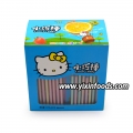 Nouveau bâtonnet Hello Kitty CC 2020 avec bâtonnet de bonbon acidulé fruité au chocolat 
