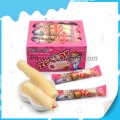 Barre de lait sucrée Barre de lait fourrée au centre de confiture de fruits 