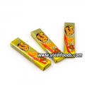 Chewing-gum halal à la banane avec tatouage 