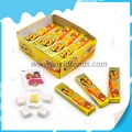 Chewing-gum halal à la banane avec tatouage 