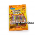 Emballage de sachet de bonbons gélifiés pour hamburgers Halal 8 pièces 
