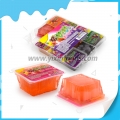Gobelet de gelée de noix de coco au goût de fruits 