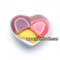 Sachet de bonbons gélifiés en forme de fruits halal, emballage de bonbons gélifiés 