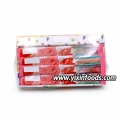 Bonbons acidulés à la fraise, bâtonnet coloré pour ceinture, bonbons acidulés 