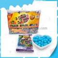 Bonbons durs acidulés enrobés de sucre cristallisé à saveur de myrtille, destinés aux enfants, directement de l'usine 
