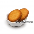 Biscuit chinois sucré et délicieux fourré à la confiture de matcha et à la crème 