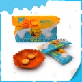 338 g de nouveau biscuit sandwich croustillant au goût de lait 