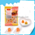 Bonbons gélifiés mini burger au goût fruité en emballage individuel 