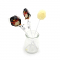 Sucettes Halal mignonnes en forme de pingouin pour enfants, bonbons en gros 