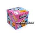 Biscuit gaufré à la pêche blanche 