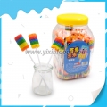 Bonbons sucettes aux saveurs de fruits assorties 