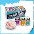 Bonbons roulés à la gelée halal à vendre avec des bonbons moelleux et croustillants 