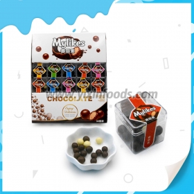 bonbons boule de chocolat