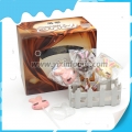 Sucette au chocolat Halal en forme de lapin mignon pour enfants 