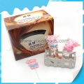 Sucettes au chocolat halal en forme de cochon rose pour enfants 