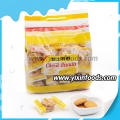 Biscuits au fromage emballés individuellement en trois morceaux 