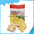 Biscuit soda au sel de mer et à faible teneur en sucre, saveur d'algues, sachet de 328 g 