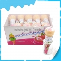 12 g de bonbons à la guimauve en forme de crème glacée fruitée et douce 
